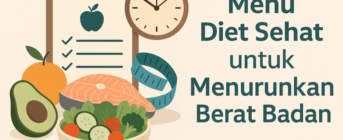 Menu Diet Sehat untuk Menurunkan Berat Badan dengan Pola Makan Sehat