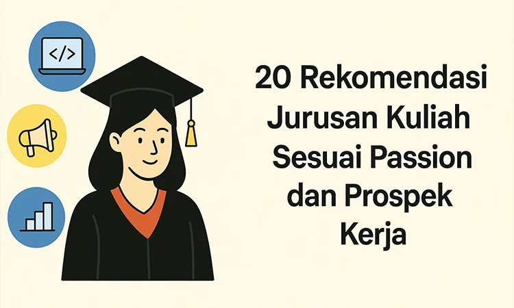 20 Rekomendasi Jurusan Kuliah Sesuai Passion dan Prospek Kerja