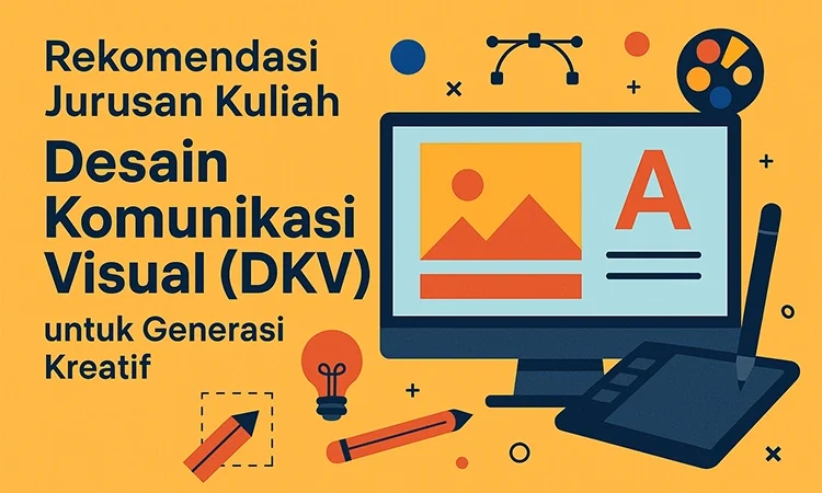 Rekomendasi Jurusan Kuliah Desain Komunikasi Visual (DKV) untuk Generasi Kreatif
