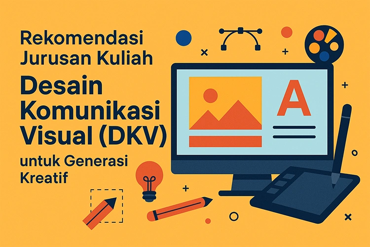 Rekomendasi Jurusan Kuliah Desain Komunikasi Visual (DKV) untuk Generasi Kreatif