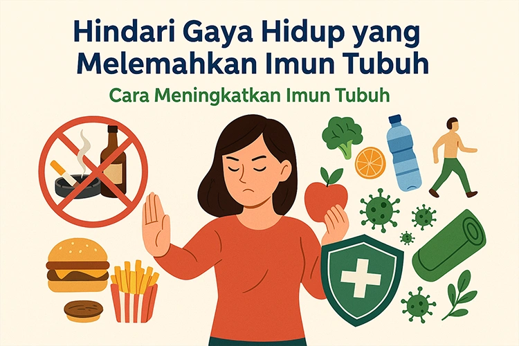 Hindari Gaya Hidup yang Melemahkan Imun Tubuh: Cara Meningkatkan Imun Tubuh Secara Alami