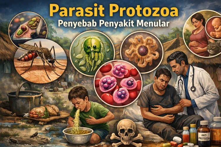 Parasit Protozoa sebagai Penyebab Penyakit Menular pada Manusia