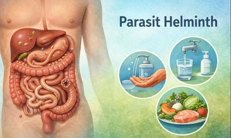 Parasit Helminth sebagai Penyebab Penyakit Menular pada Manusia