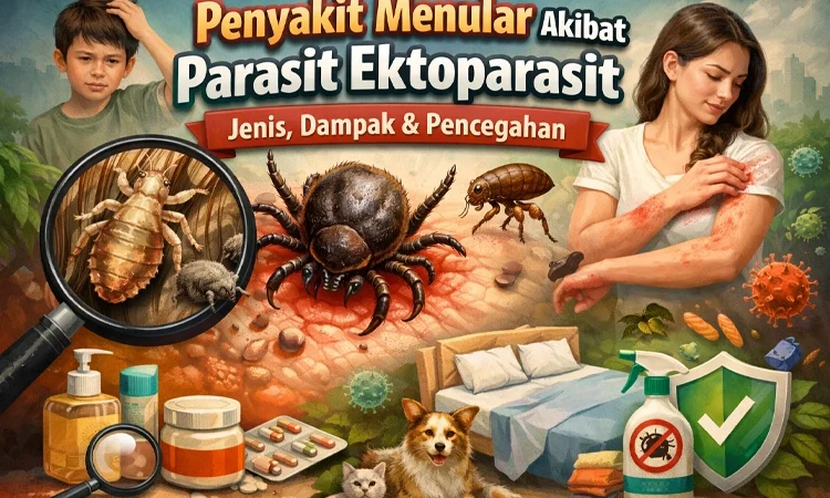 Parasit Ektoparasit sebagai Penyakit Menular yang Perlu Diwaspadai