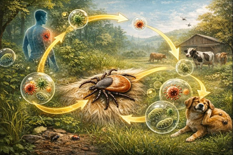 Penyakit Menular akibat Ektoparasit Caplak