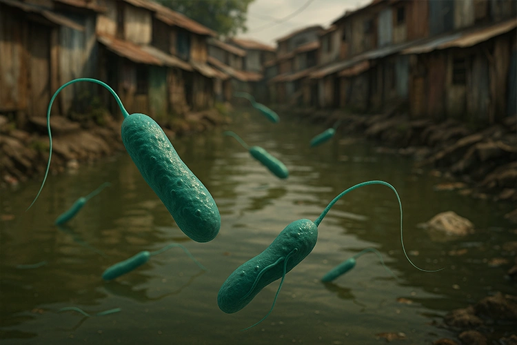 Penyakit Menular Bakteri Vibrio cholerae