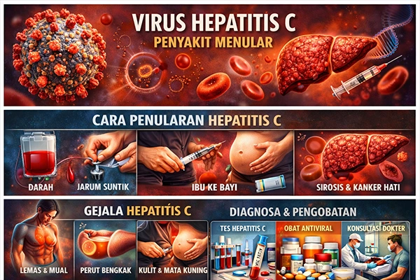 Virus Hepatitis C sebagai Penyakit Menular yang Mengancam Kesehatan Hati