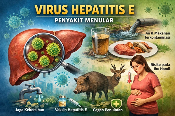 Virus Hepatitis E dan Kaitannya dengan Penyakit Menular