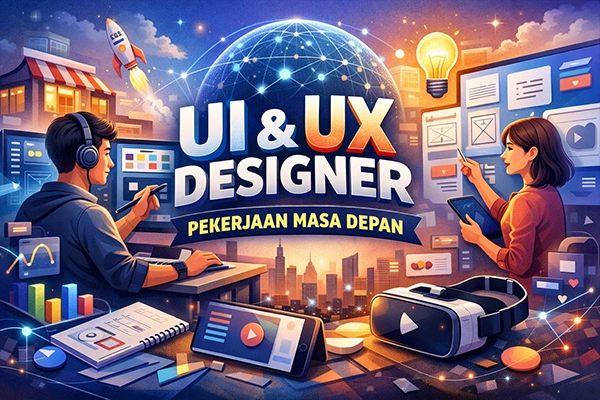 UI dan UX Designer sebagai Pekerjaan Masa Depan dengan Prospek Tinggi