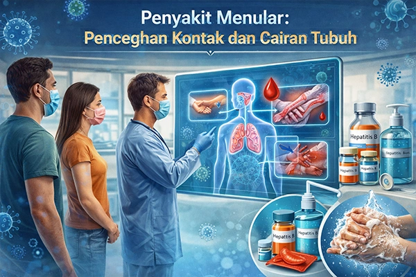 Penyakit Menular: Penularan Melalui Kontak Fisik dan Cairan Tubuh