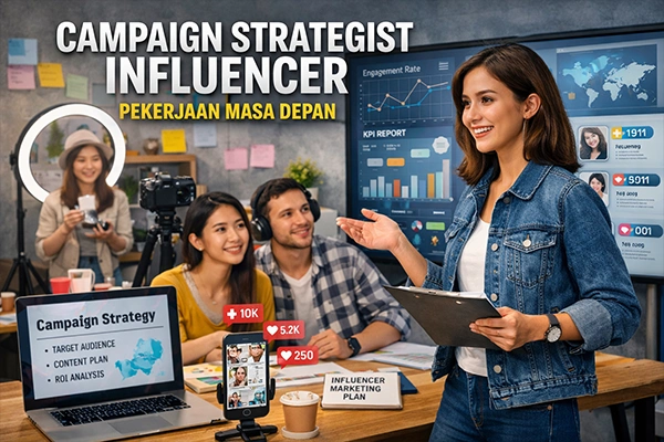 Campaign Strategist Influencer Marketing sebagai Pekerjaan Masa Depan yang Menjanjikan