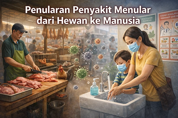 Penularan Penyakit Menular dari Hewan ke Manusia dan Cara Pencegahannya