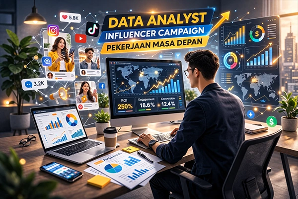 Data Analyst Influencer Campaign sebagai Pekerjaan Masa Depan di Era Digital